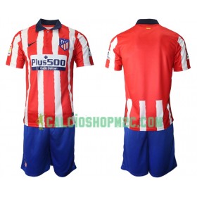 Atlético Madrid Bambino Maglia Prima 2020/2021 Manica Corta (+ Pantaloncini)